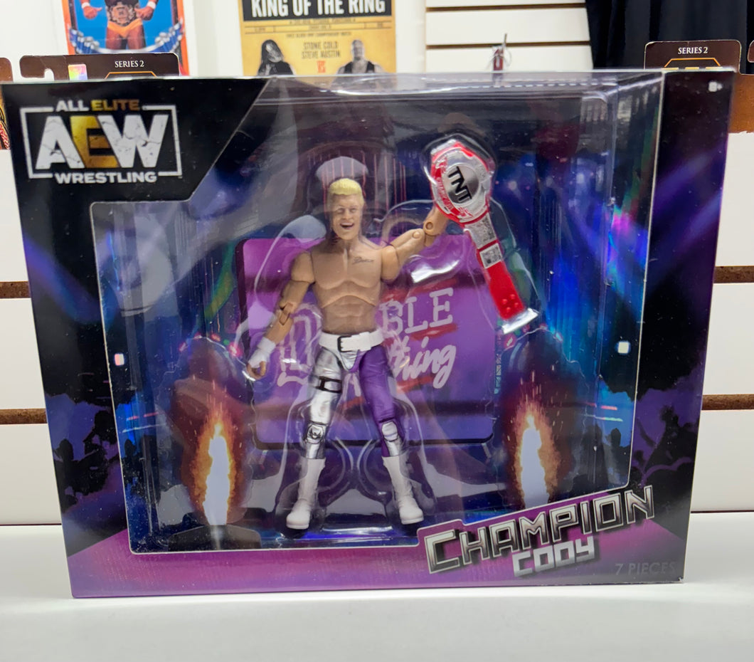 AEW Champion Cody Rhodes Ringside Action Figure