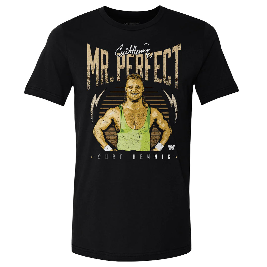 Mr Perfect Retro T-Shirt ( Black )