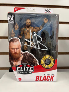 WWE Autographed Elite Malaki Black Figure
