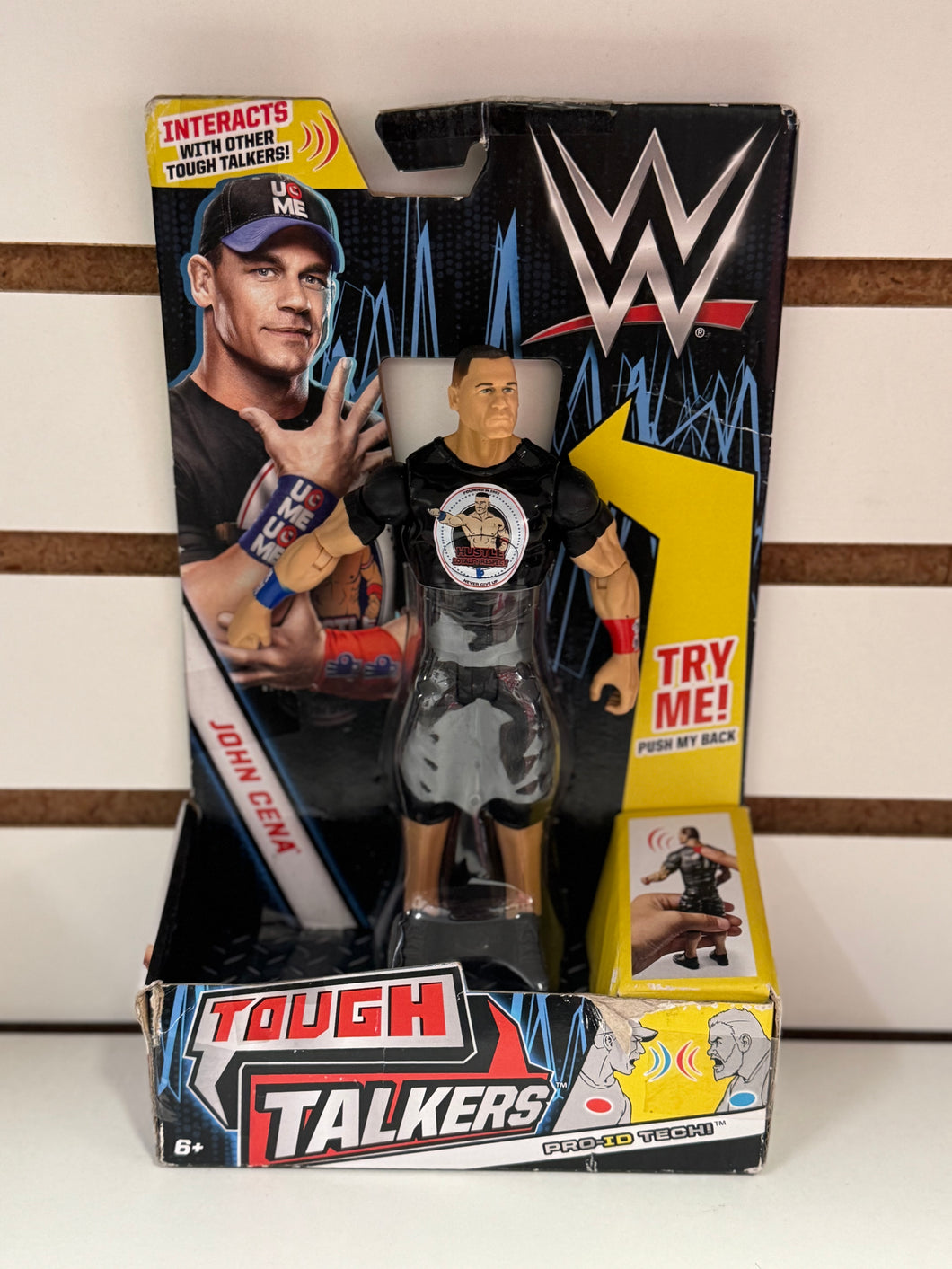 WWE Tough Talkers John Cena (Black Shorts)Action Figure