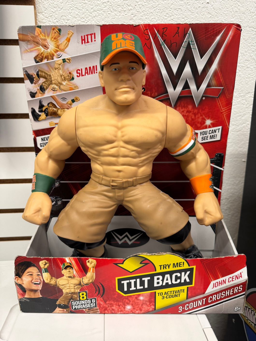 WWE 3 Count Crushers John Cena Figure