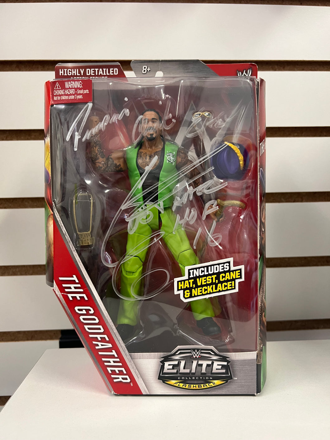 WWE Autographed Elite The GodFather Figure