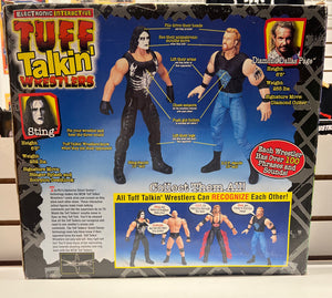 WCW Tuff Talki’n Wrestlers Sting VS Diamond Dallas Page 1999