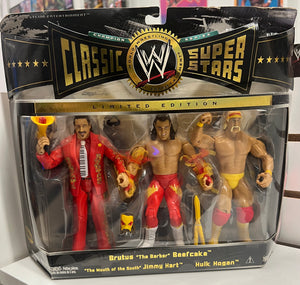 WWF Classic Superstars Brutus The Barber Beefcake Jimmy Hart Hulk Hogan