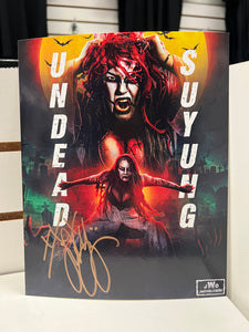 Su Yung Autographed 8x10 w/ Top Loader