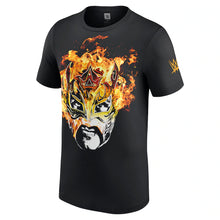 Load image into Gallery viewer, WWE Rey Fenix Flaming Mask T-Shirt
