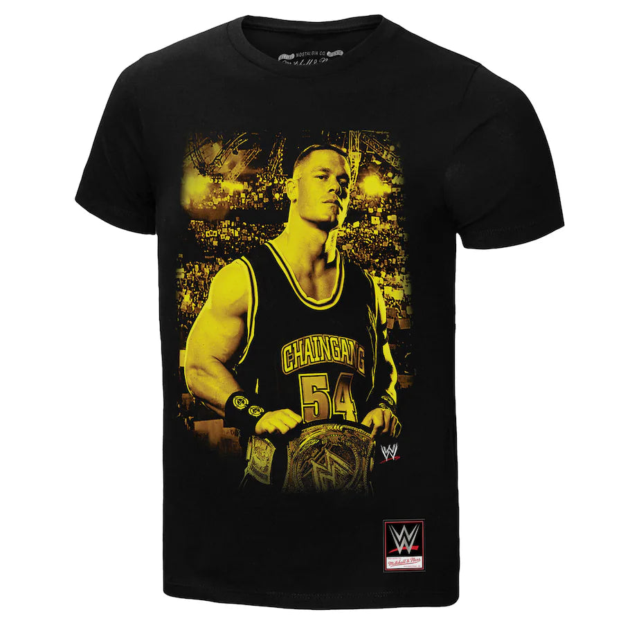 WWE  John Cena Gold  ( Black ) T-Shirt