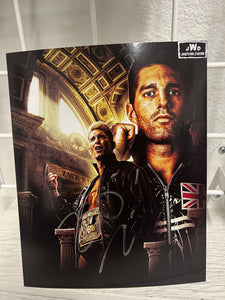 Zack Sabre Jr Autographed 8x10 w/ Toploader