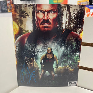 Rhyno Autographed 8x10 W/ Toploader