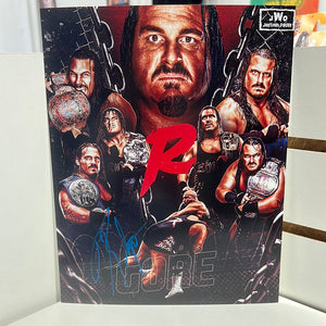 Rhyno Autographed 8x10 w/ Toploader