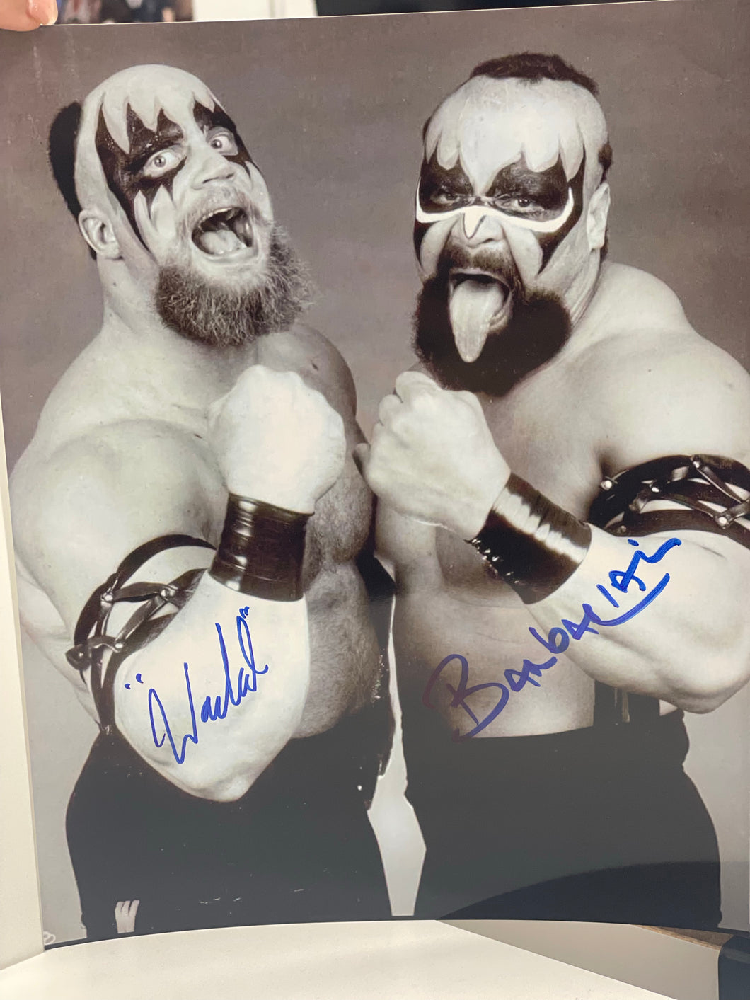 Powers Of Pain Autographed 8x10 with Toploader