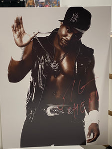 JTG Autographed 8x10 Metallic Pink Ink with Toploader