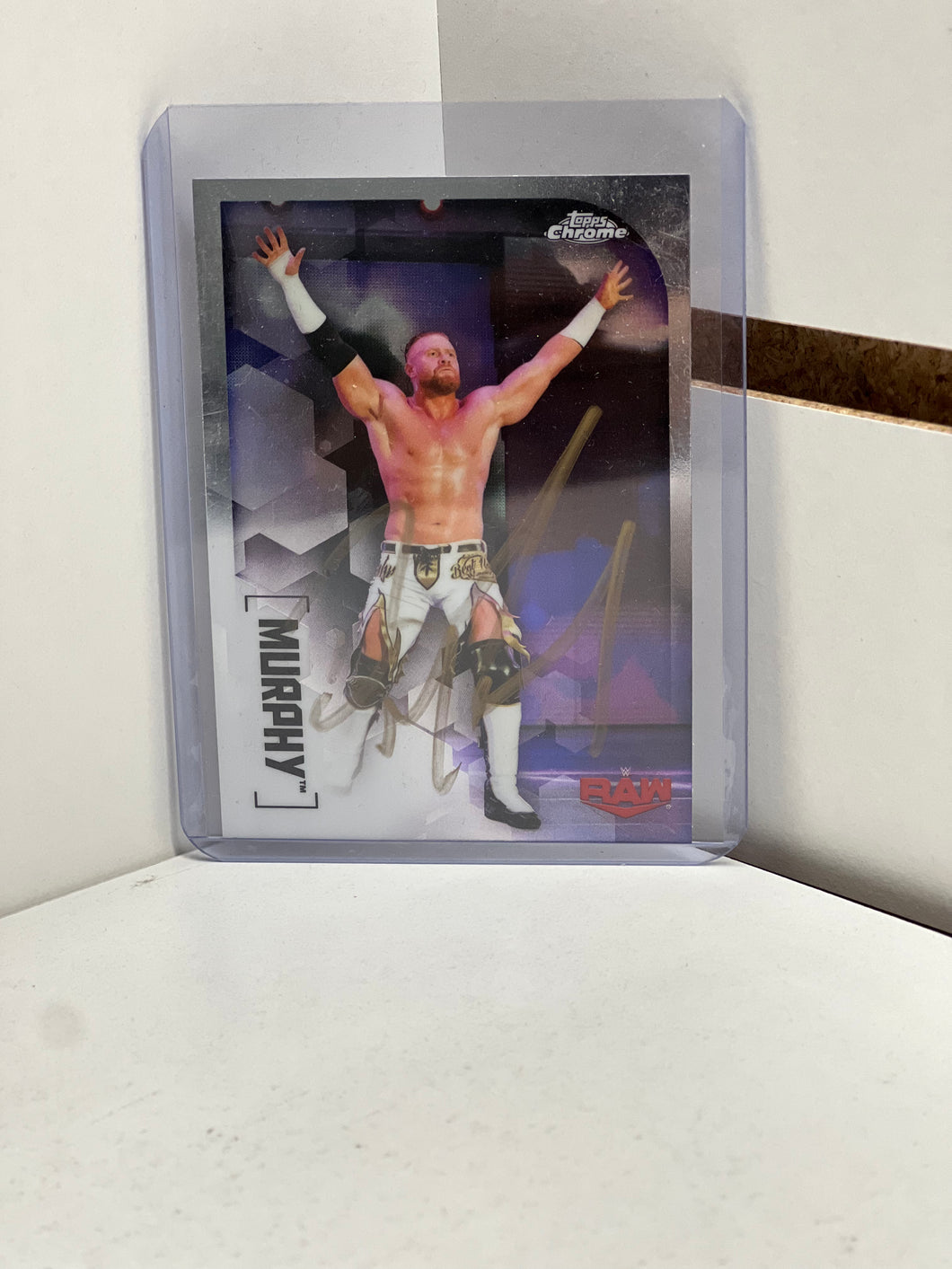 WWE Buddy Murphy Autographed Trading Card