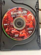 Load image into Gallery viewer, WWE Blood Bath Wrestling’s Most Incredible Steel Cage Matches (2 disc set)
