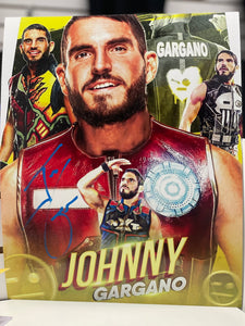 Johnny Gargano Autographed Poster