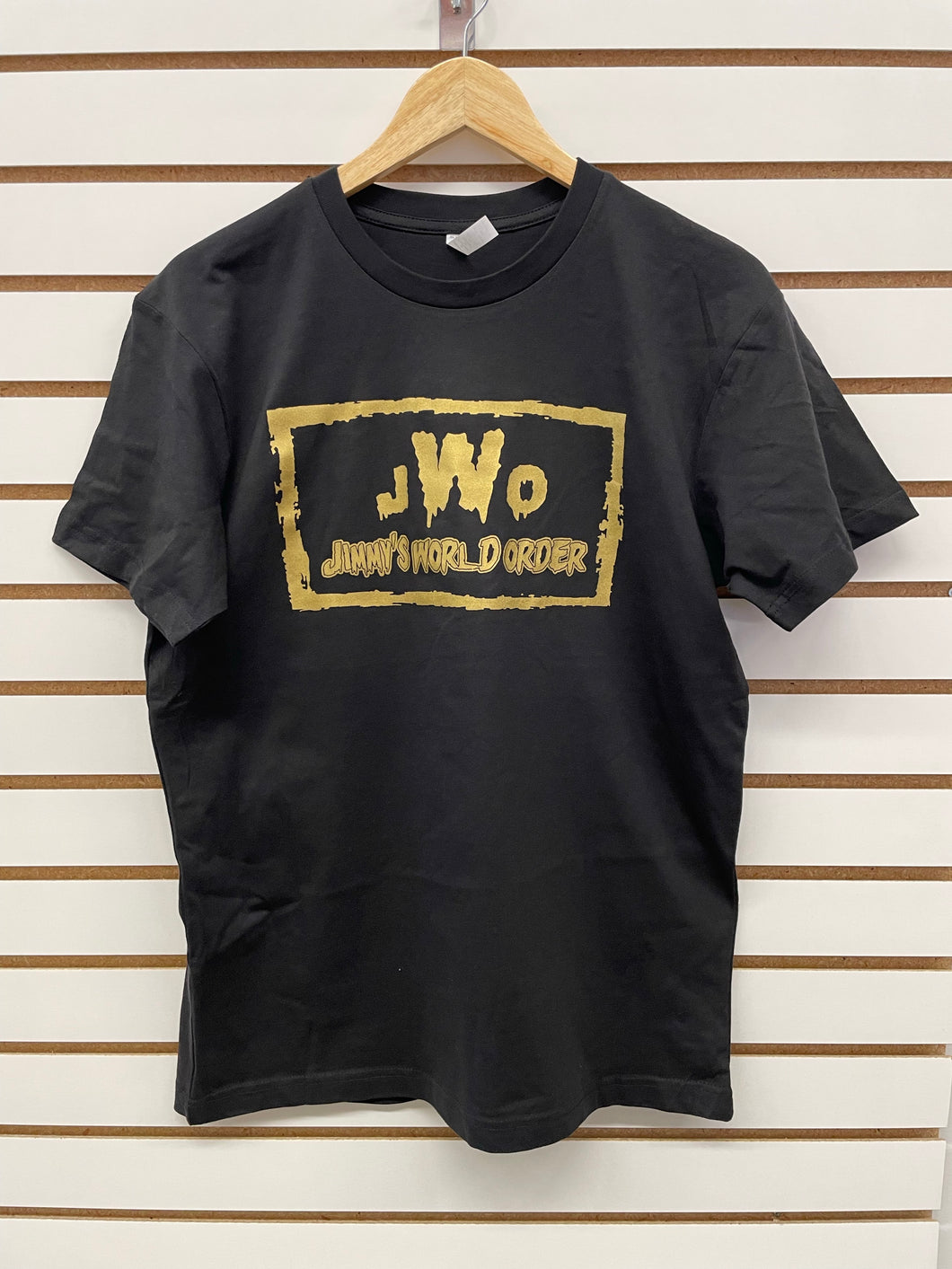 Jimmy’s World Order jWo Gold T- Shirt