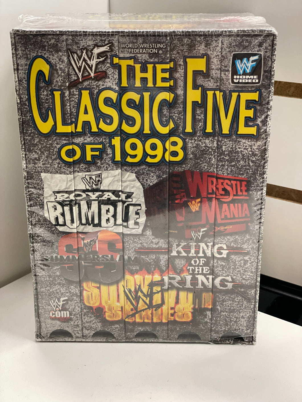 WWF The Classic Five Of 1998 Collection VHS
