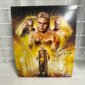 Shane Douglas Autographed Poster 12x16