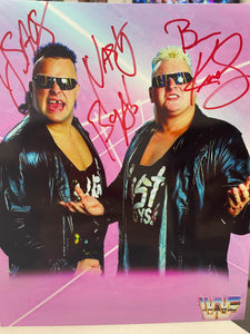 The Nasty Boys Autographed 8x10 with Toploader