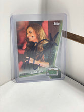 Load image into Gallery viewer, Maria Kanellis Money In The Bank Autographed Trading Card with mini toploader
