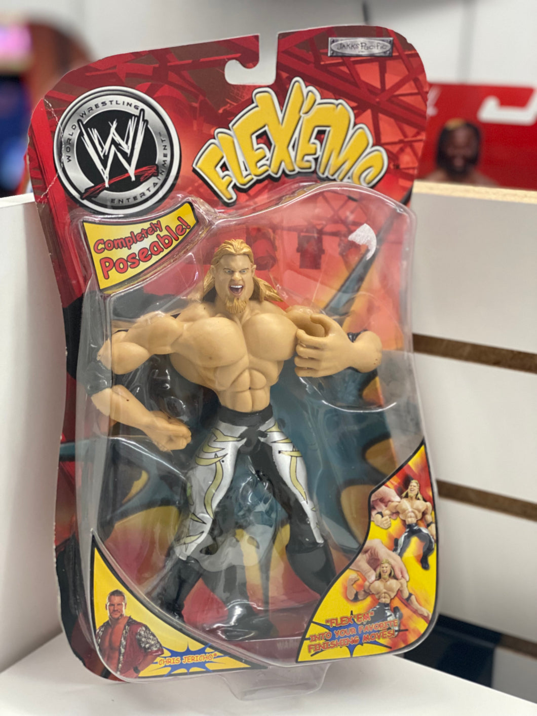 WWE Chris Jericho Flex’ems