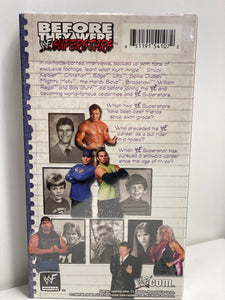 WWF Before They Were WWF Stars  VHS
