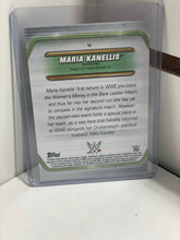Load image into Gallery viewer, Maria Kanellis Money In The Bank Autographed Trading Card with mini toploader
