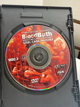 Load image into Gallery viewer, WWE Blood Bath Wrestling’s Most Incredible Steel Cage Matches (2 disc set)
