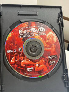 WWE Blood Bath Wrestling’s Most Incredible Steel Cage Matches (2 disc set)