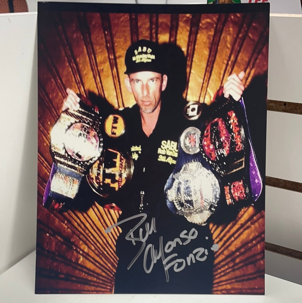 Bill Alfonso Autographed 8x10 with Toploader