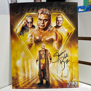 Shane Douglas Autographed 8x10 (Black Signature) w/ Toploader