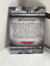 Load image into Gallery viewer, WWE Enzo Amore WWE Debut Autographed Trading Card
