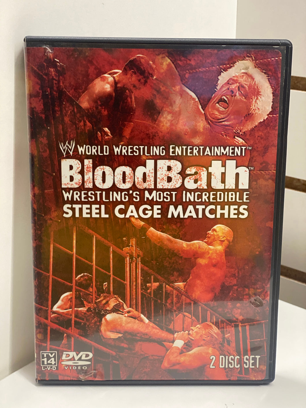 WWE Blood Bath Wrestling’s Most Incredible Steel Cage Matches (2 disc set)